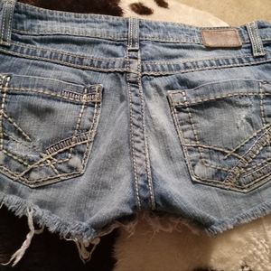 Women's denim cut-off BKE shorts